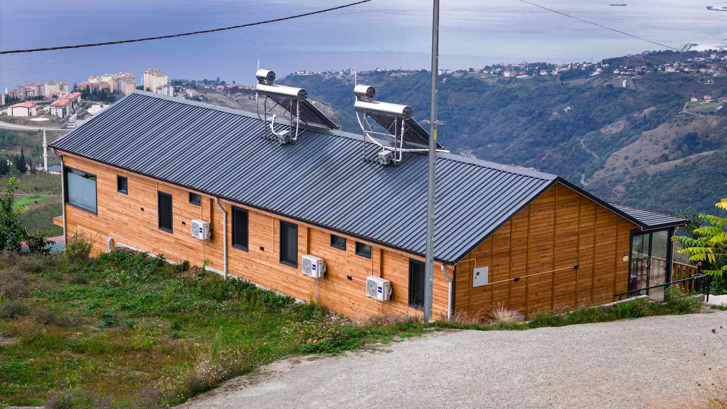 Trabzon manzaralı bungalov